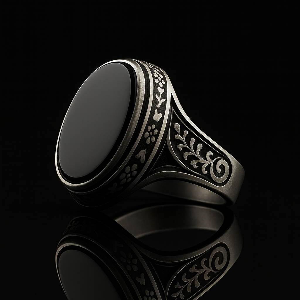 Onyx Heritage Ring