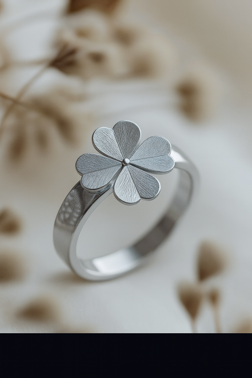 Silver Blossom Ring