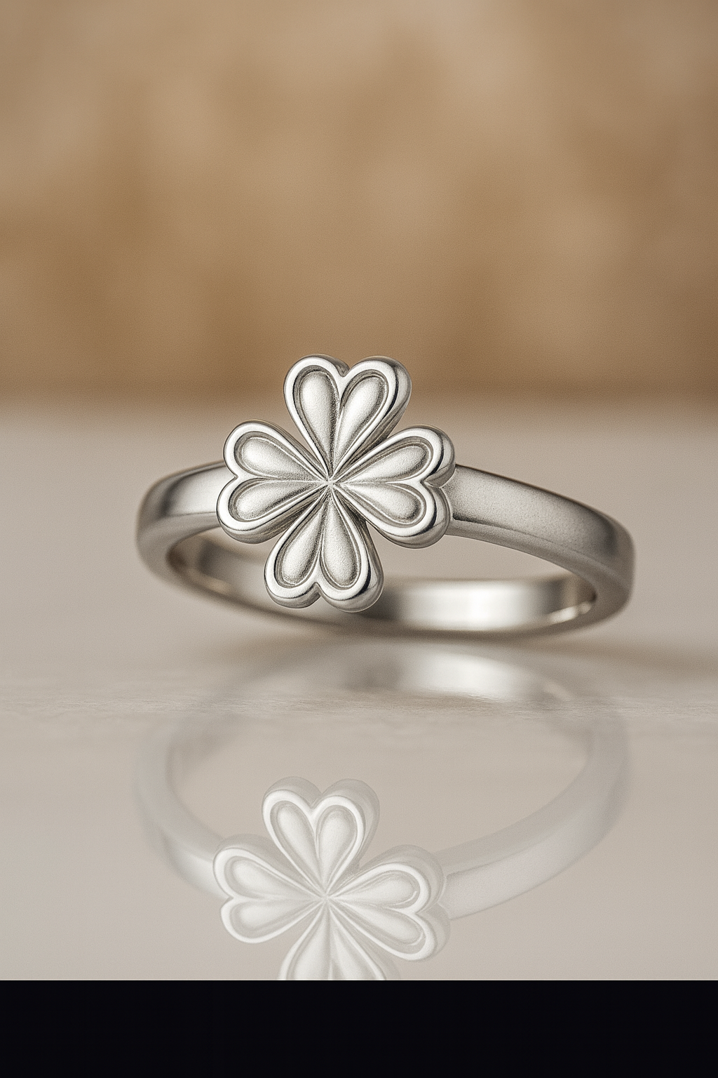Silken Clover Ring