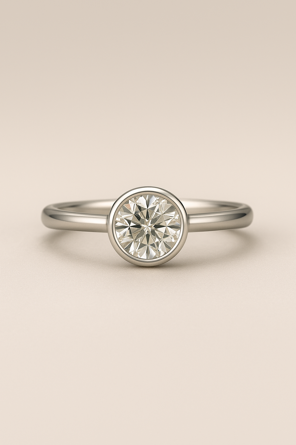 Solitaire Halo Ring