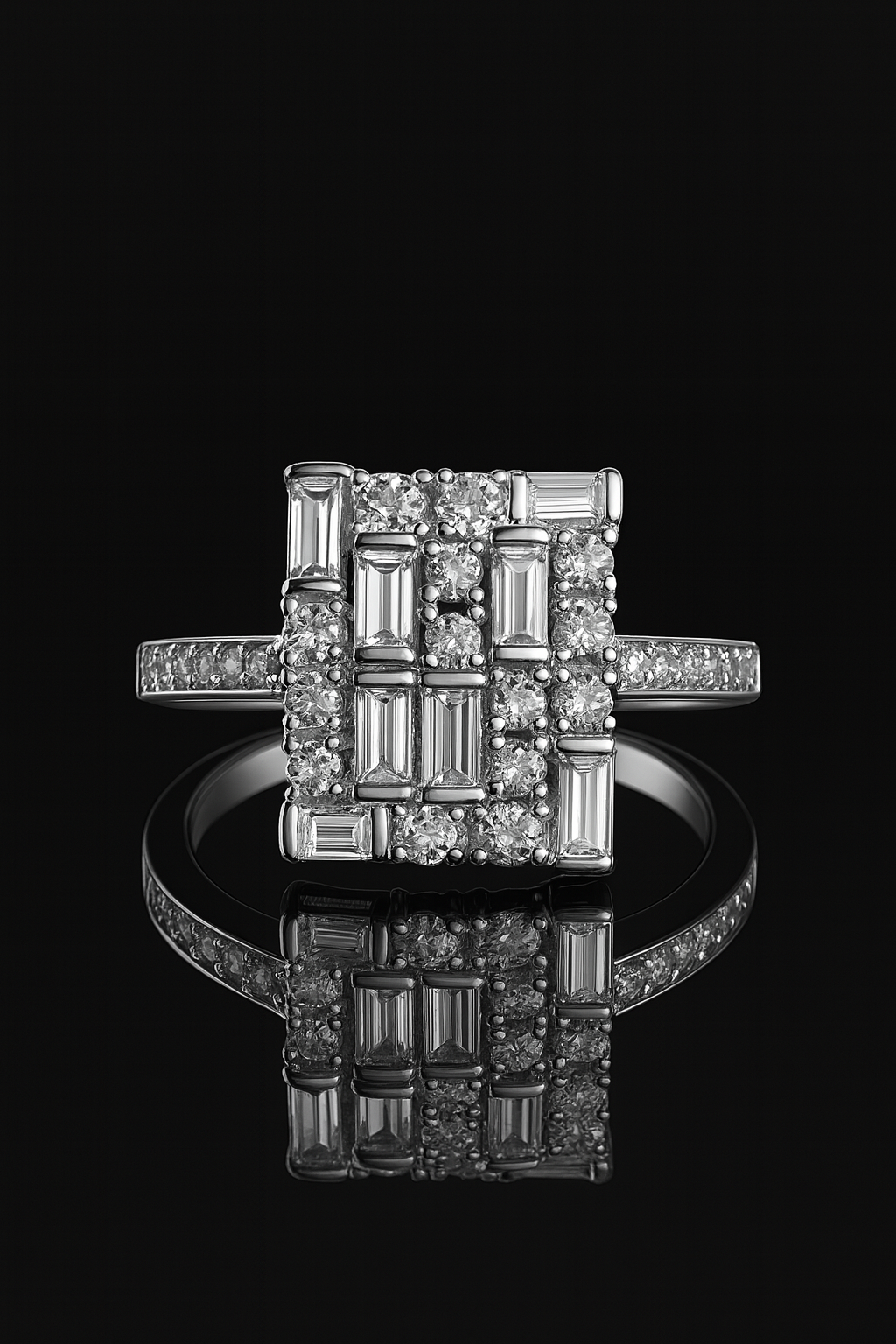 Luxe Prism Radiance Diamond Ring