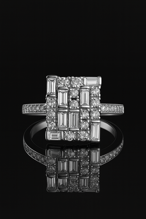 Luxe Prism Radiance Diamond Ring