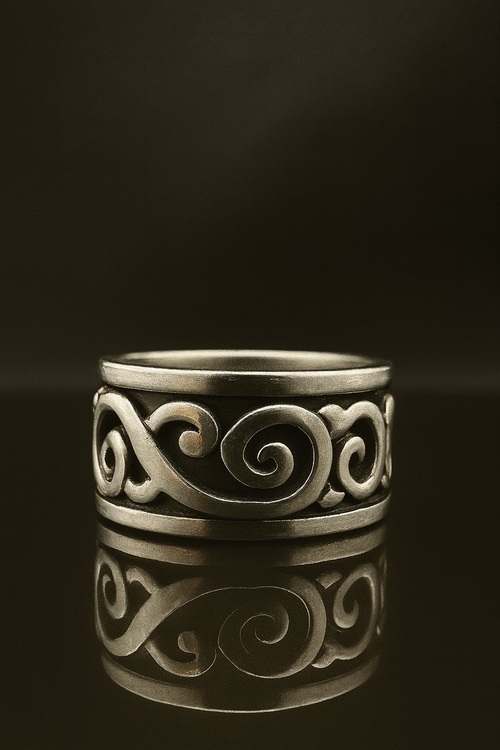 Elysian Scroll Ring
