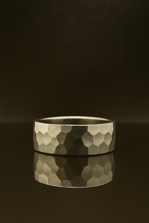 Hammered Elegance Band