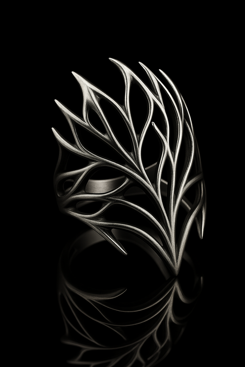 Luxe Thornleaf Ring