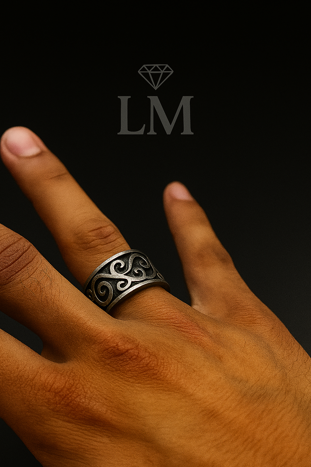 Mystic Swirl Band – Luxe Metal Signature Series