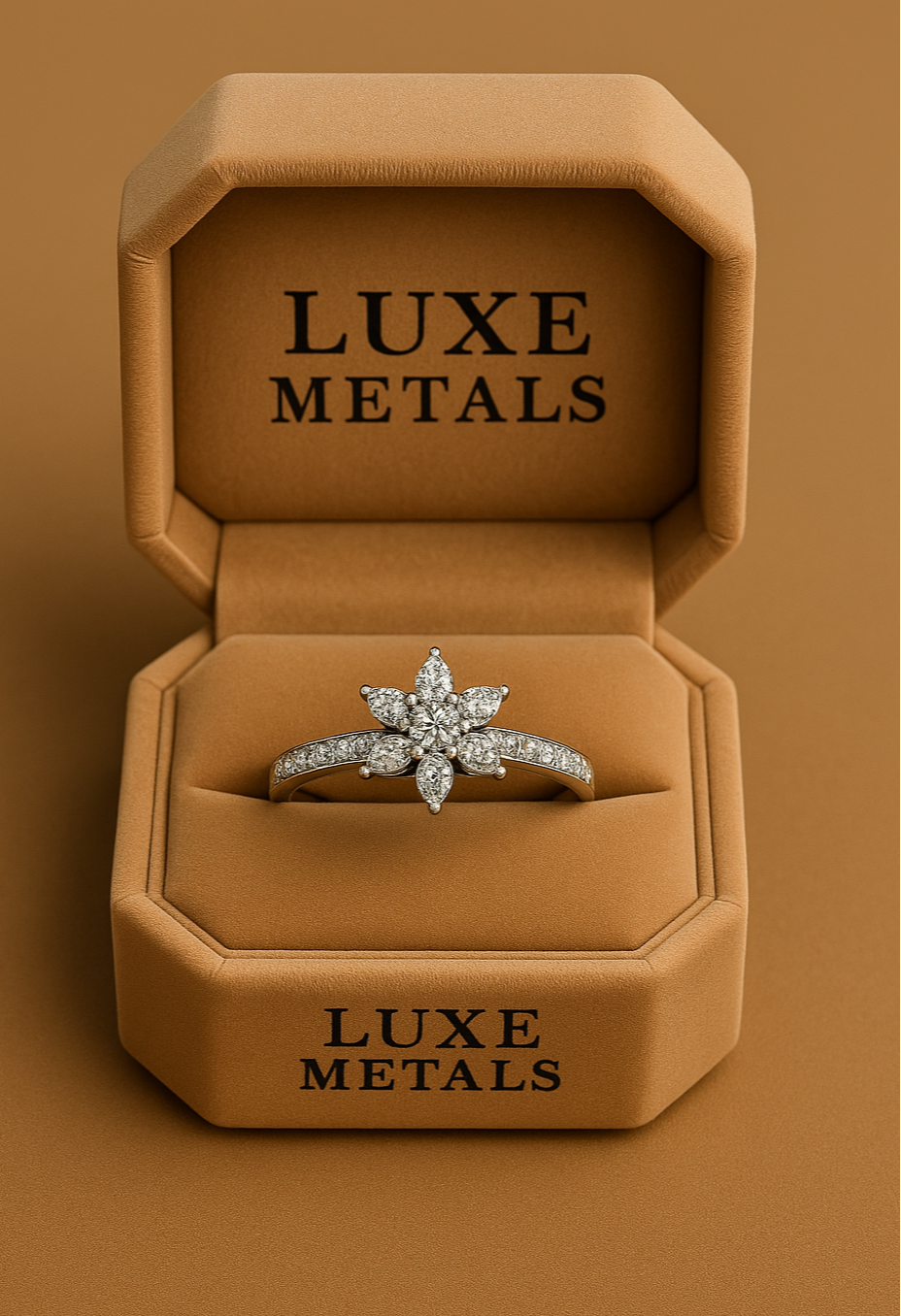 Celestial Bloom Diamond Ring