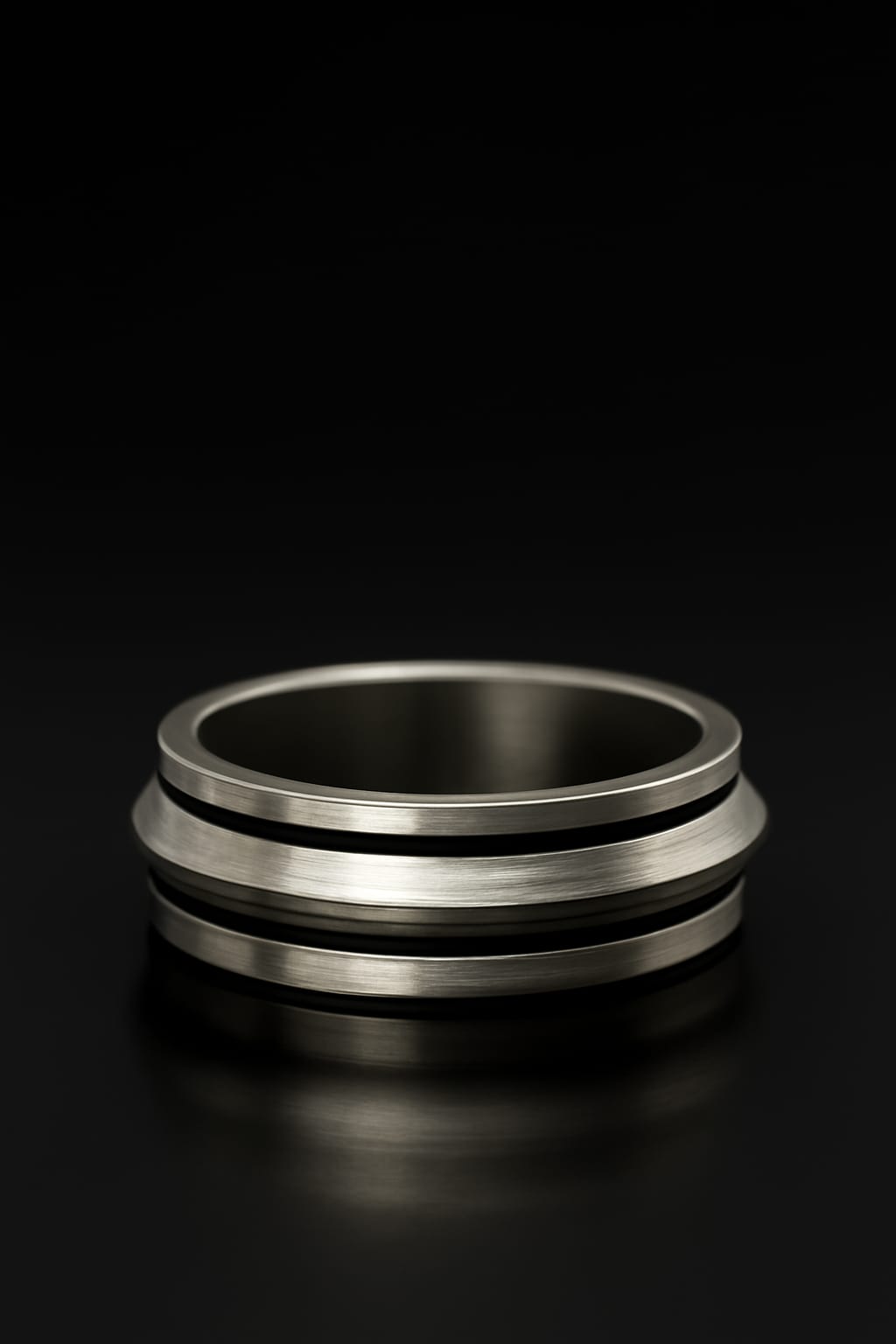 Dual Ridge Stainless Steel Band