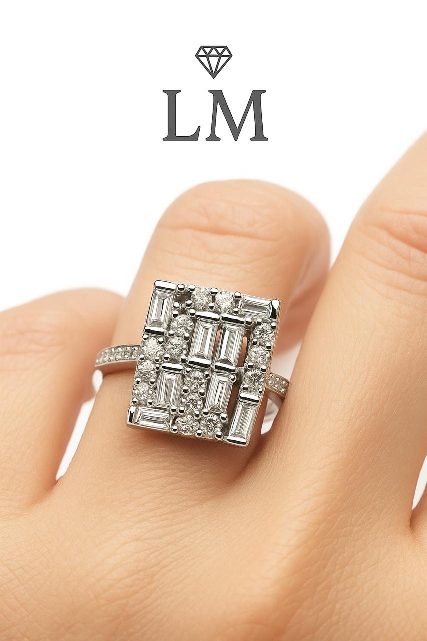 Luxe Prism Radiance Diamond Ring