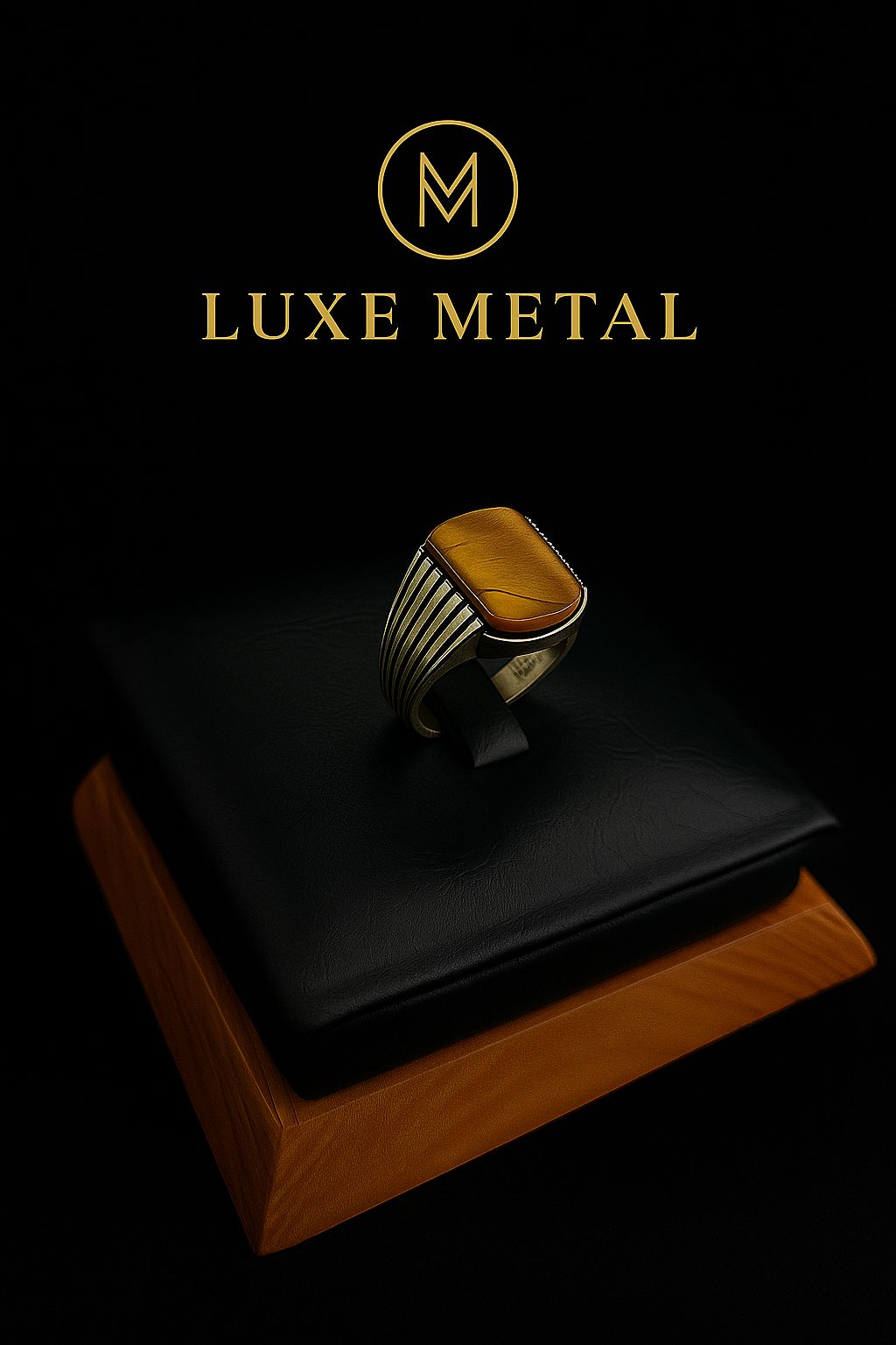 Imperial Silver Shield Ring